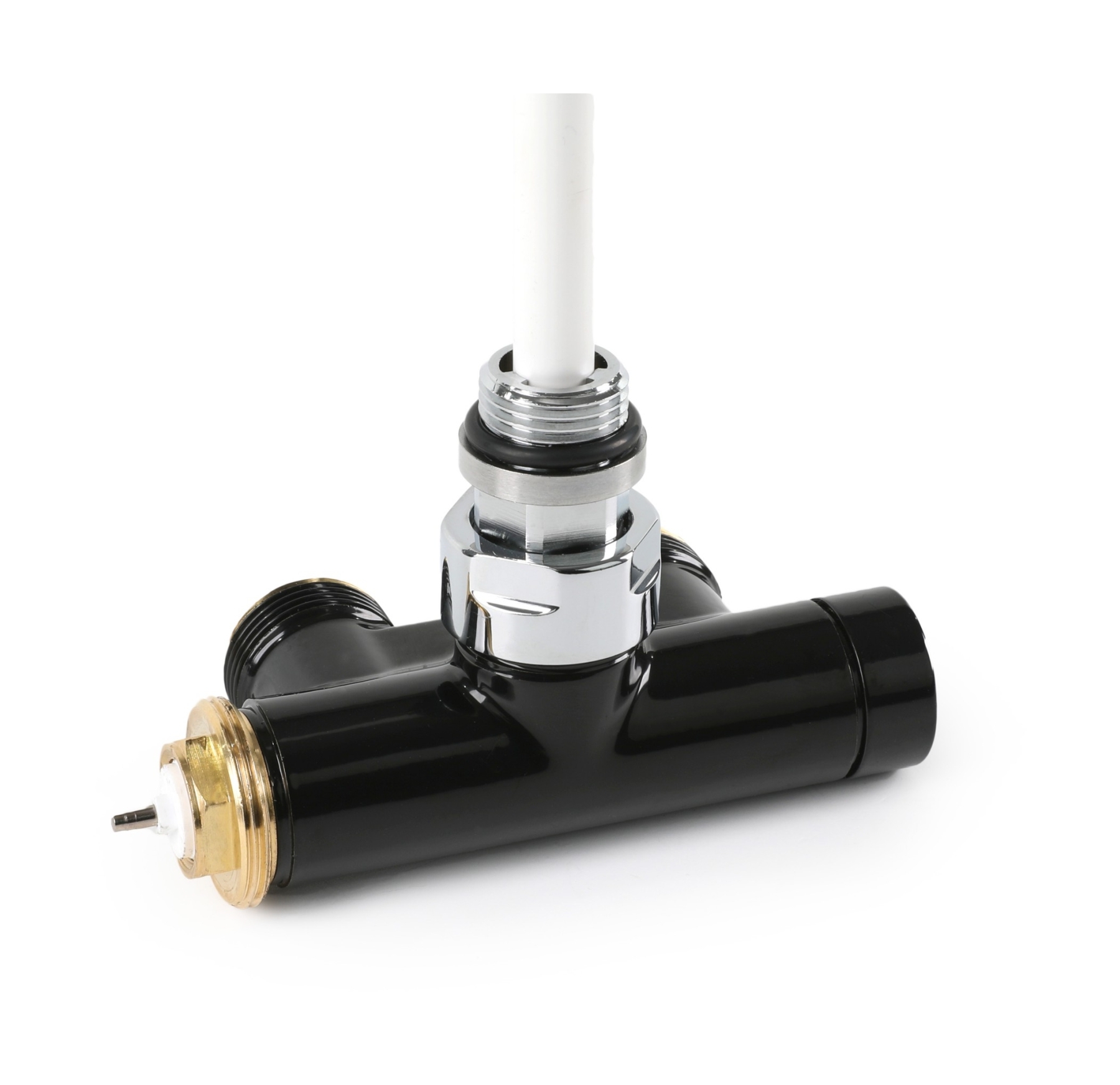 Darmowa Dostawa - Zawór zespolony termostatyczny czarny Terma TGZTCM007