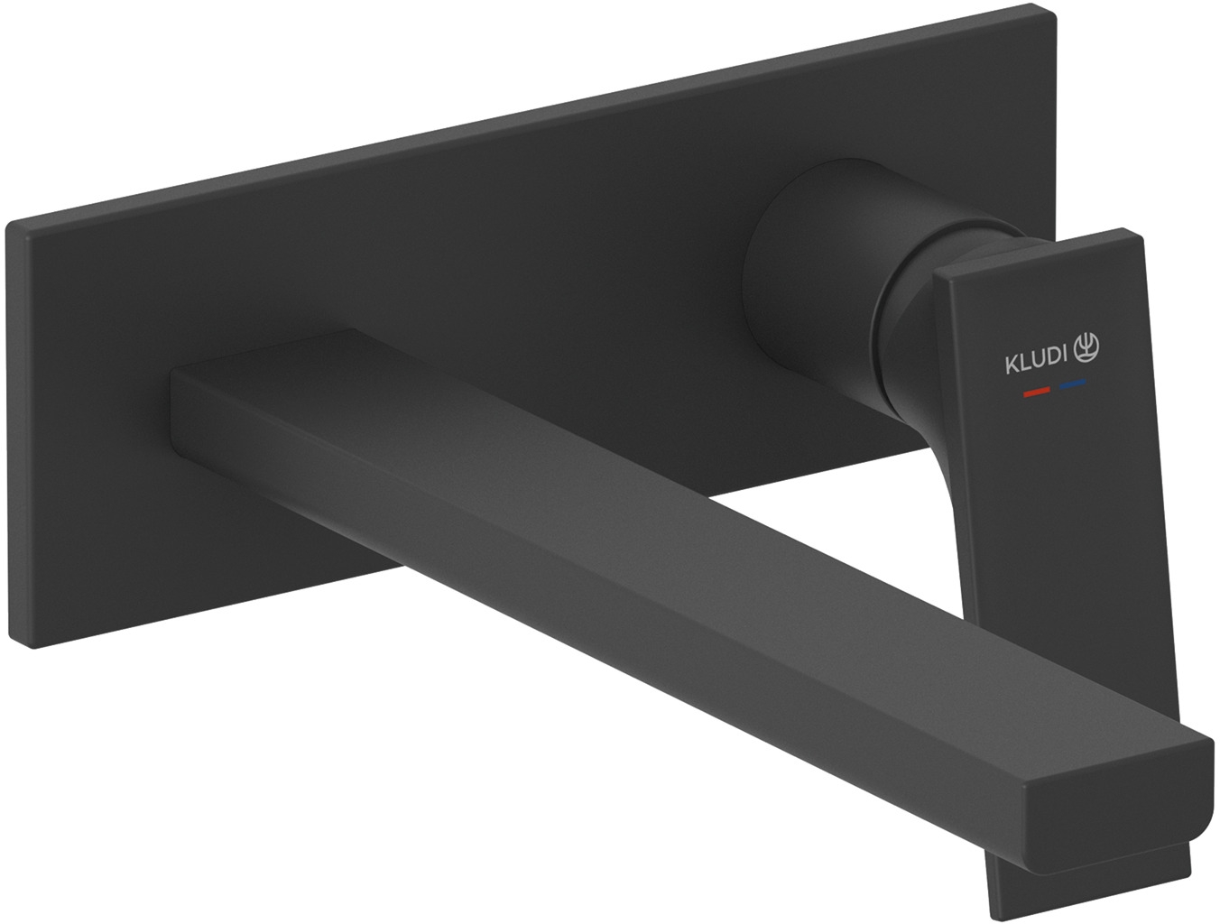 Darmowa Dostawa - Bateria umywalkowa podtynkowa czarna Kludi Decus 542453975