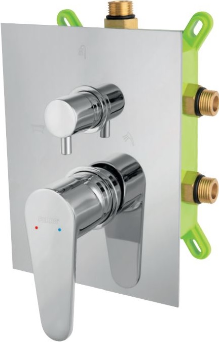 Darmowa Dostawa - Bateria wannowo-prysznicowa podtynkowa Ferro Algeo BAG7P3BOX