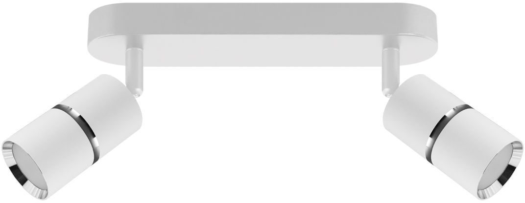 Darmowa Dostawa - Lampa podsufitowa 2x35 W biała-chrom Strühm Dior 04261