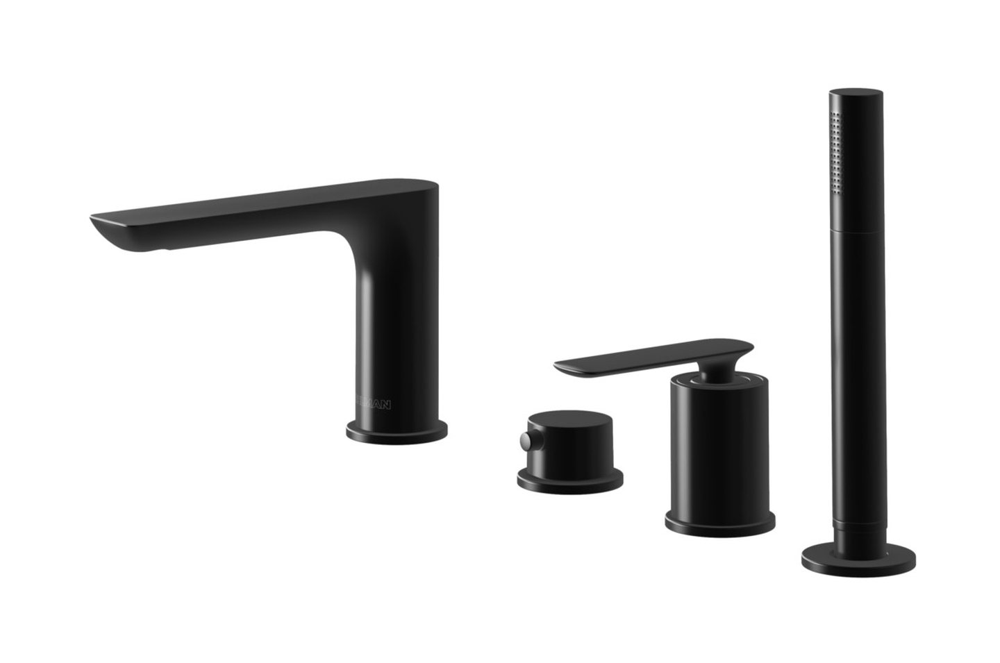 Darmowa Dostawa - Bateria wannowo-prysznicowa Kohlman Experience Black QB244EB