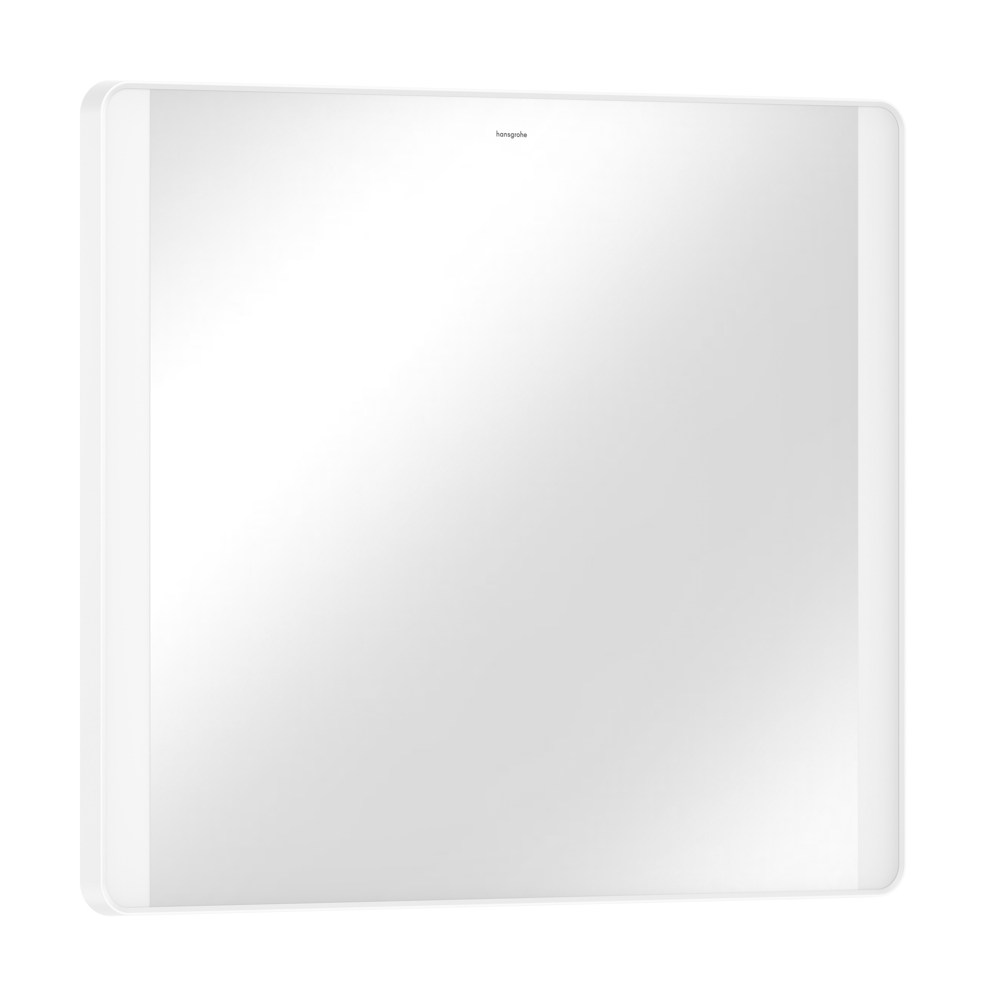 Darmowa Dostawa - Lustro 80x70 cm prostokątne z oświetleniem biały Hansgrohe Xarita Lite Q 54963700