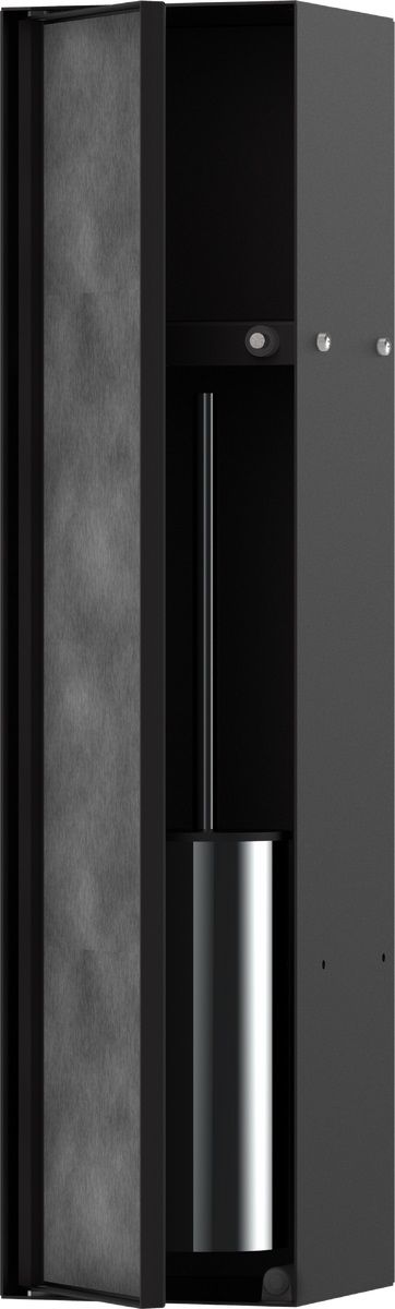 Darmowa Dostawa - Uchwyt na papier toaletowy czarny Hansgrohe XtraStoris Rock 56060670