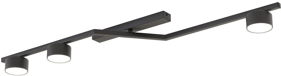 Darmowa Dostawa - Lampa podsufitowa 3x12 W czarna Emibig Skan 15743