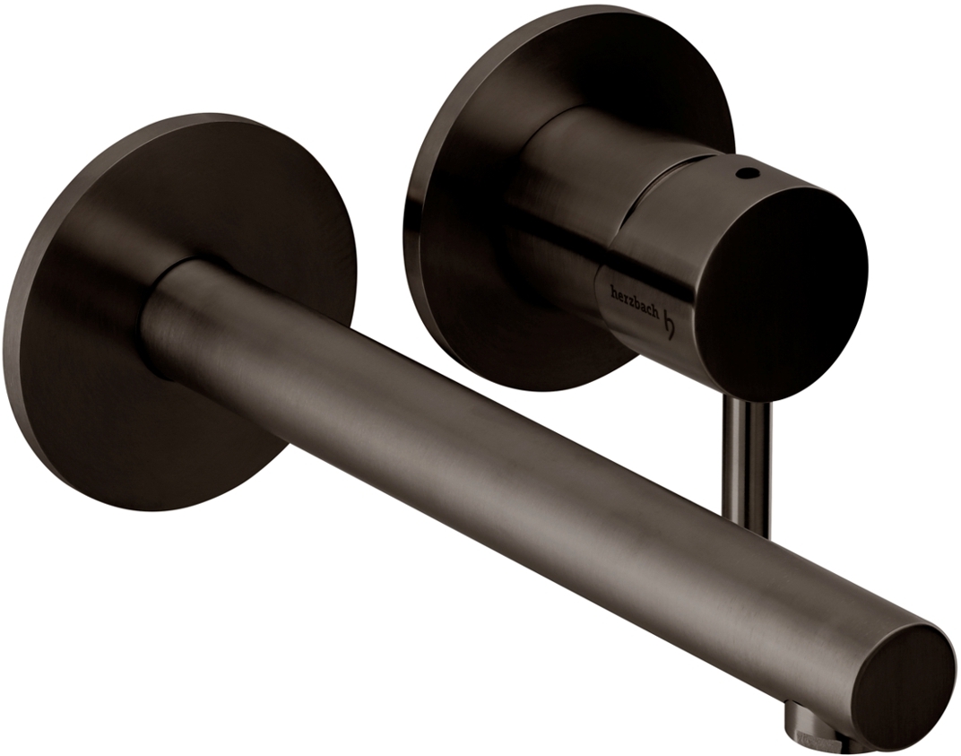 Darmowa Dostawa - Bateria umywalkowa podtynkowa czarna Herzbach Design iX PVD 21139754140