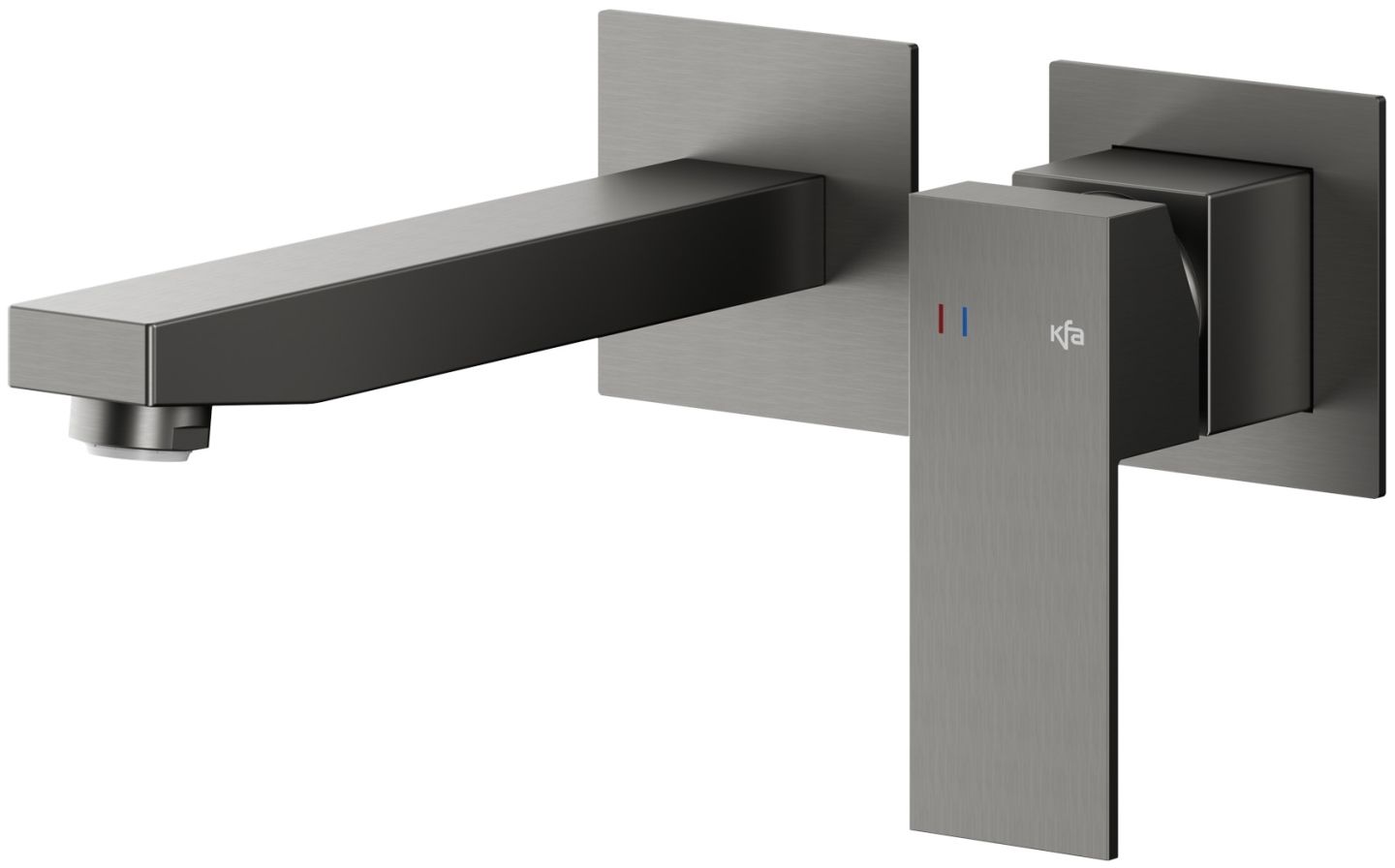 Darmowa Dostawa - Bateria umywalkowa podtynkowa grafit KFA Armatura Logon Gun Metal Grey 513981061