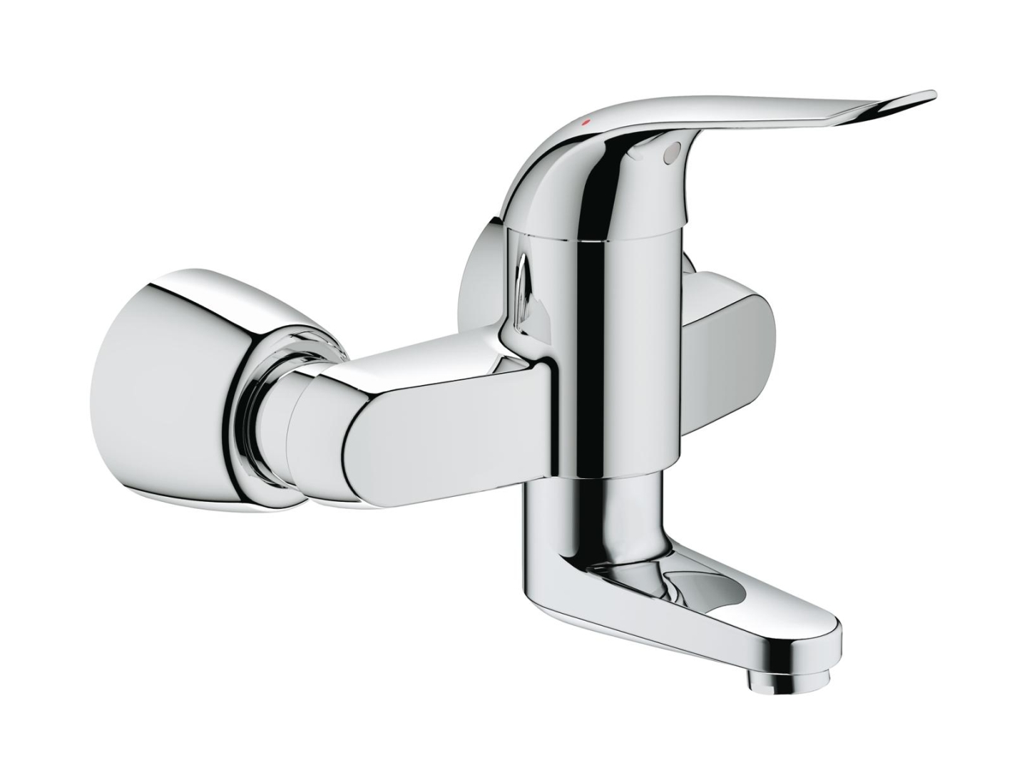 Darmowa Dostawa - Bateria umywalkowa ścienna starlight chrome Grohe Euroeco Special 32768000