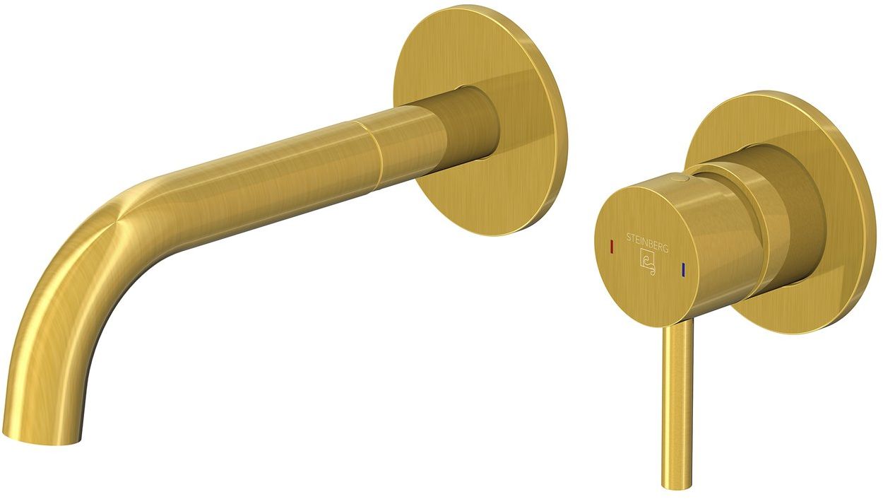 Darmowa Dostawa - Bateria umywalkowa podtynkowa złota Steinberg 100 10018143BG