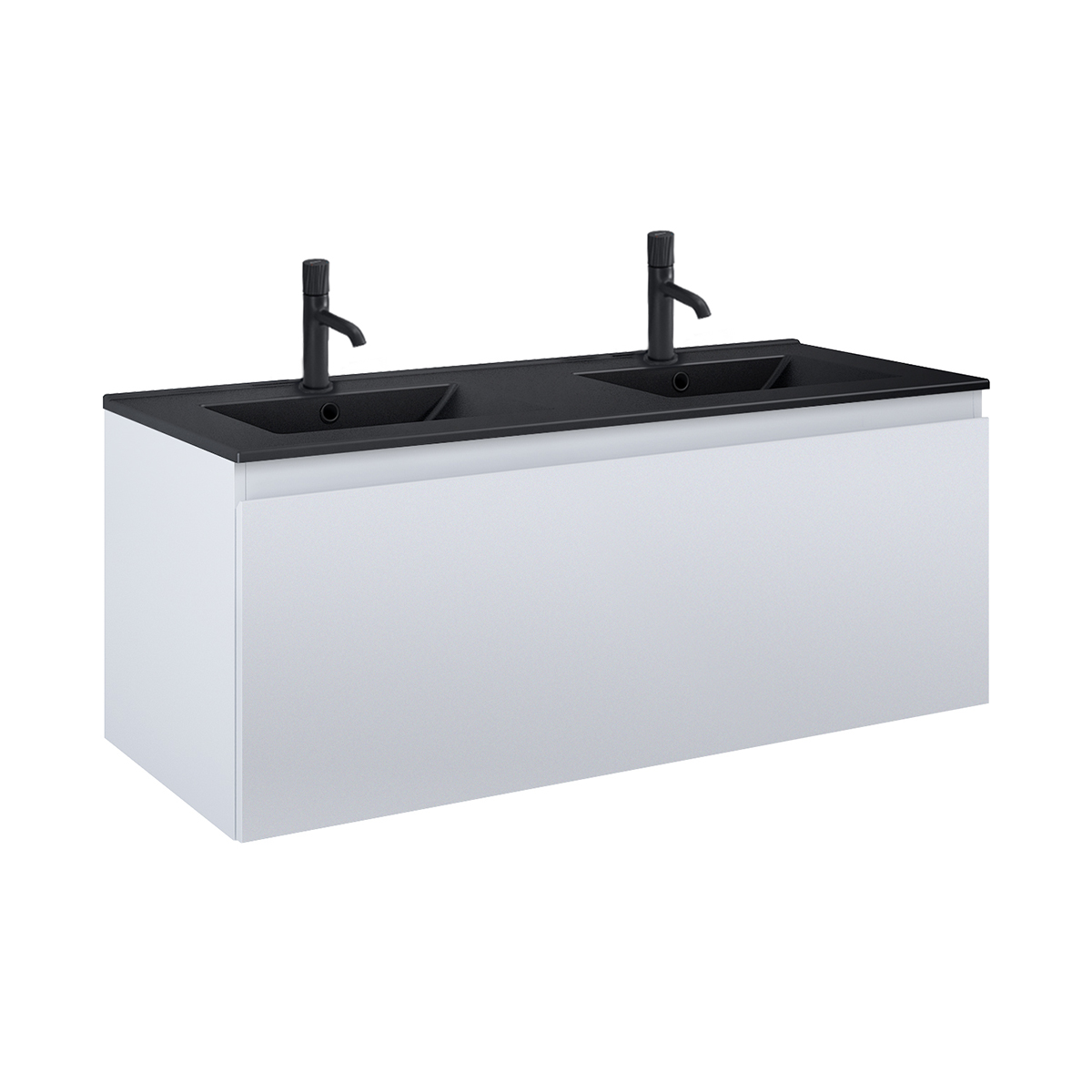 Darmowa Dostawa - Umywalka z szafką 120 cm szarą Oltens Vernal 68035700