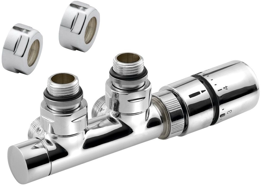 Darmowa Dostawa - Zestaw termostatyczny chrom Sapho Twin CP3010S