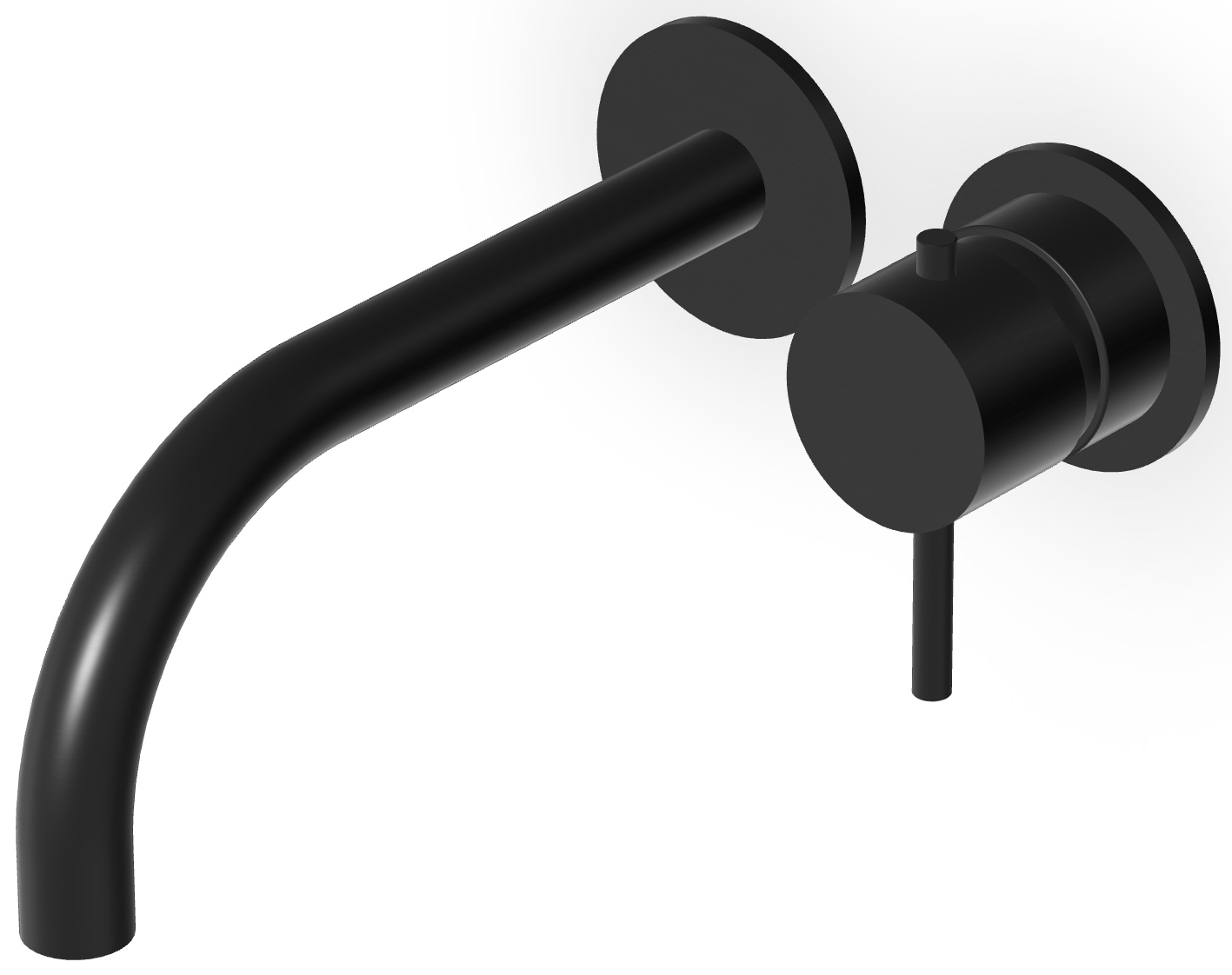 Darmowa Dostawa - Bateria umywalkowa podtynkowa czarna Zucchetti Helm ZHE721XP81