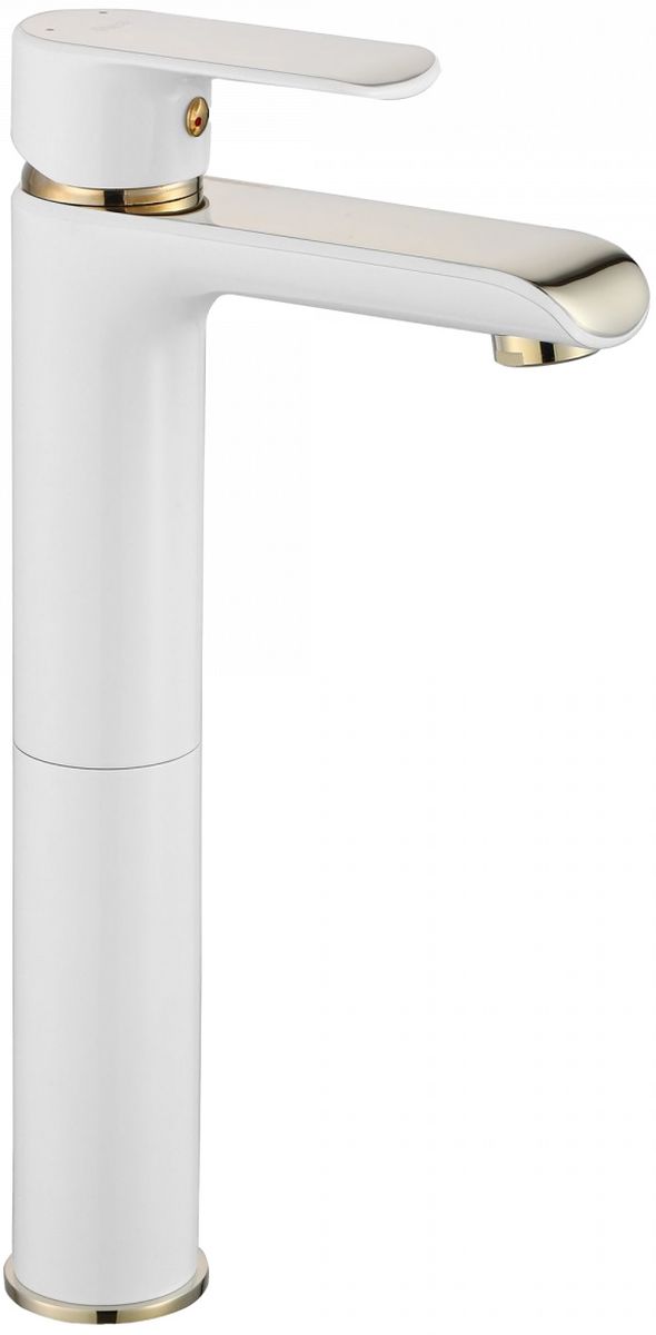 Darmowa Dostawa - Bateria umywalkowa stojąca biała-złota Rea Bloom REAB9931