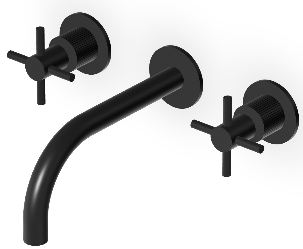 Darmowa Dostawa - Bateria umywalkowa podtynkowa czarna Zucchetti Helm ZHM760XP81G2