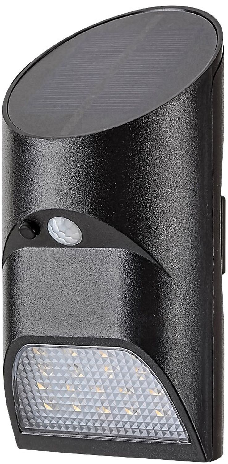 Darmowa Dostawa - Kinkiet solarny 1x3.6 W czarny Rabalux Sepik 77013