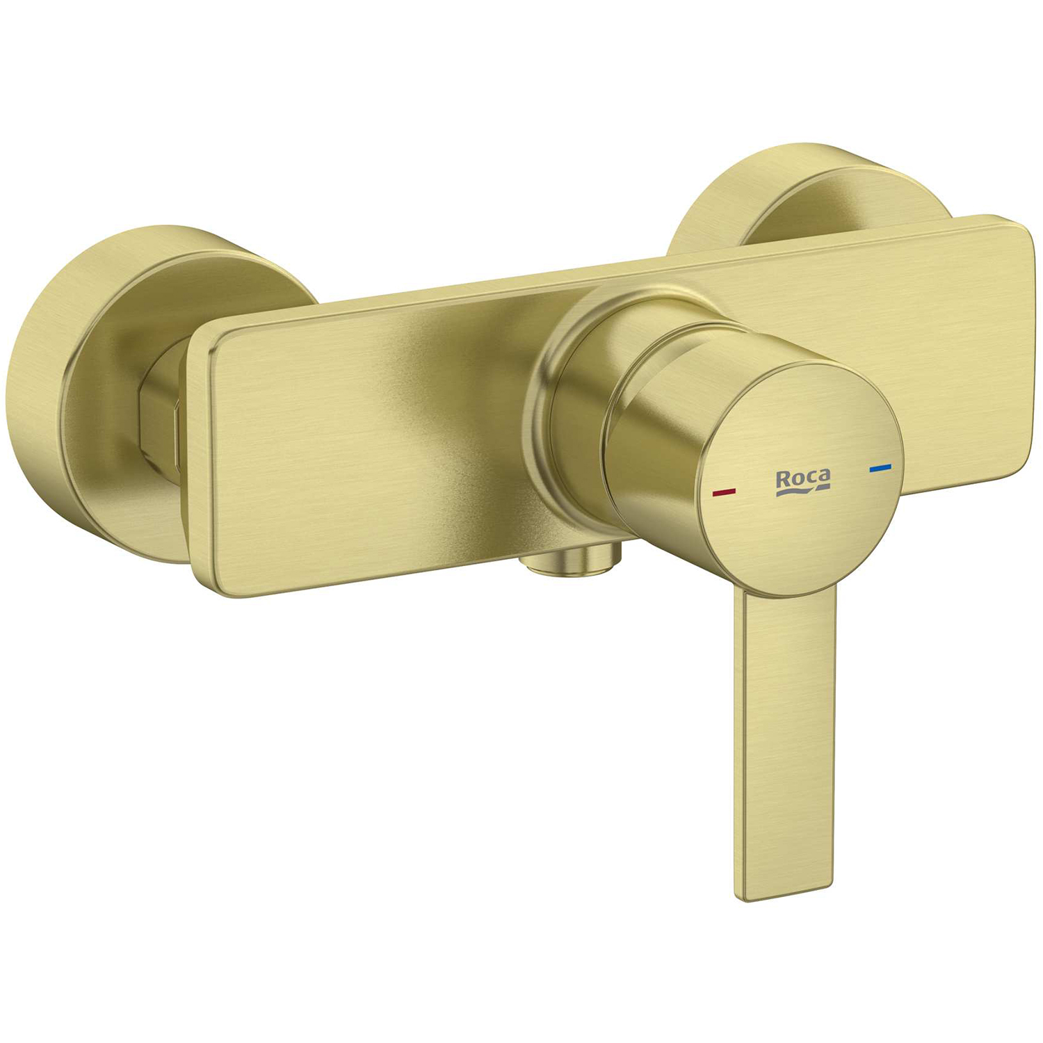 Darmowa Dostawa - Bateria prysznicowa ścienna złota Roca Targa A5A215FVA0