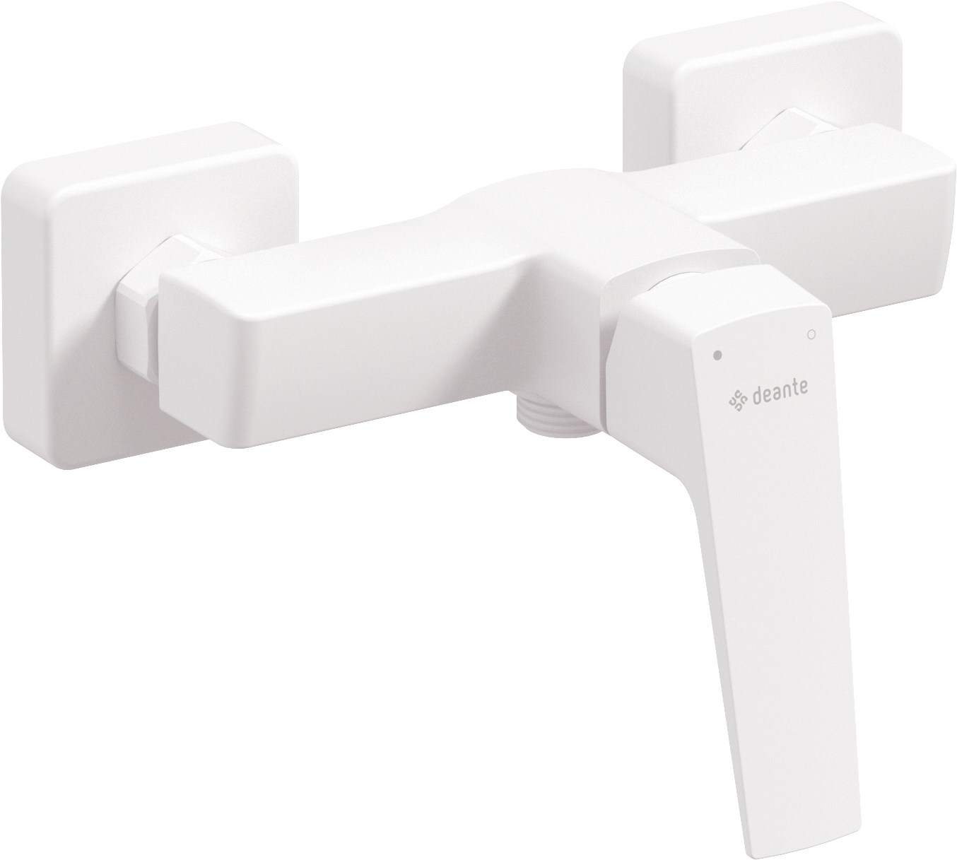 Darmowa Dostawa - Bateria prysznicowa ścienna biała Deante Blur BQLA40M