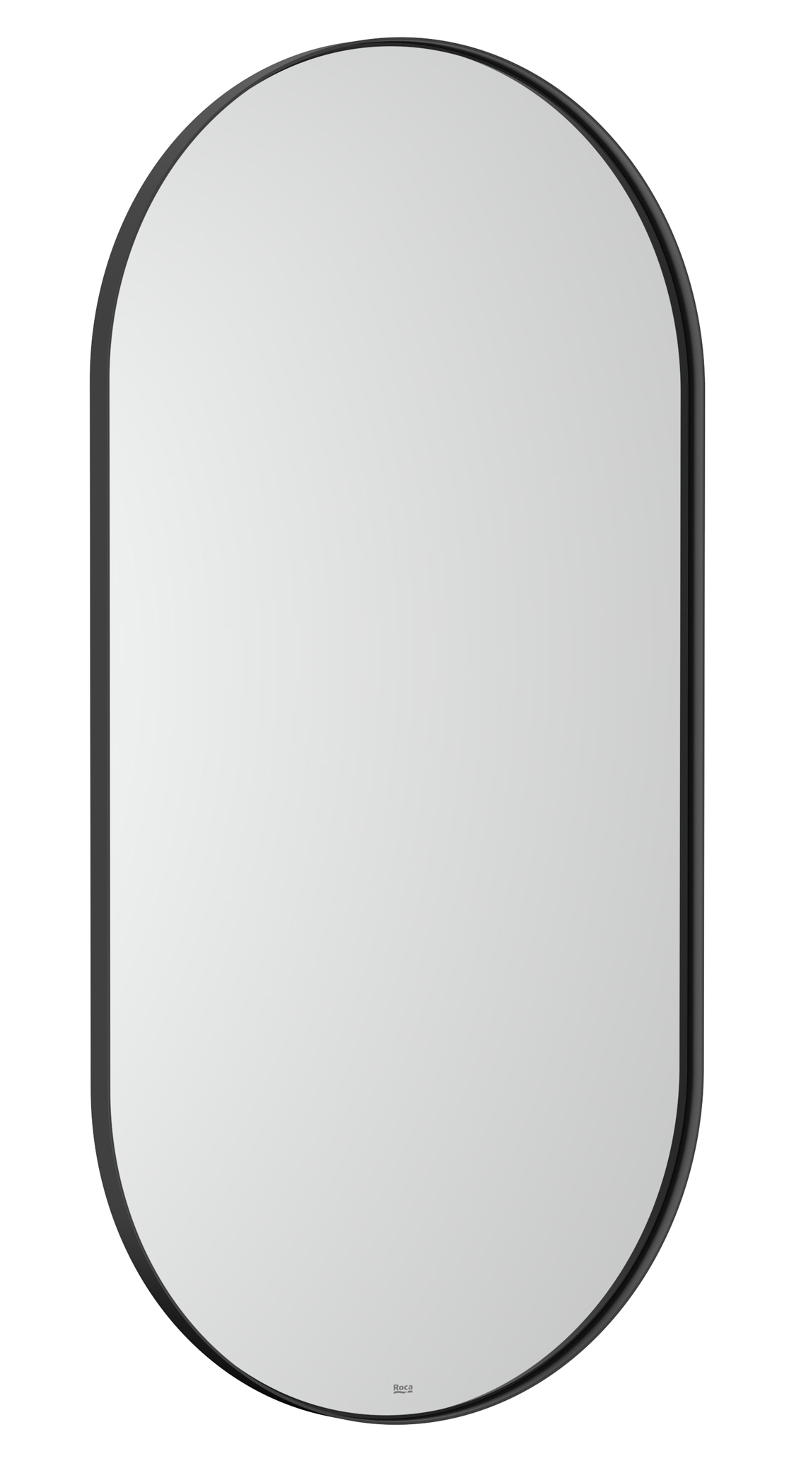 Darmowa Dostawa - Lustro 45x90 cm owalne czarny Roca Luna A812420000