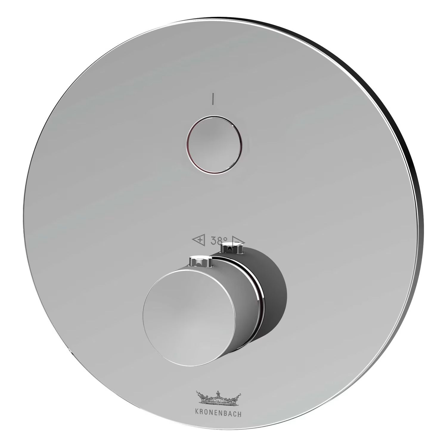 Darmowa Dostawa - Bateria prysznicowa podtynkowa z termostatem chrom Kronenbach Smart Push 19044001CR