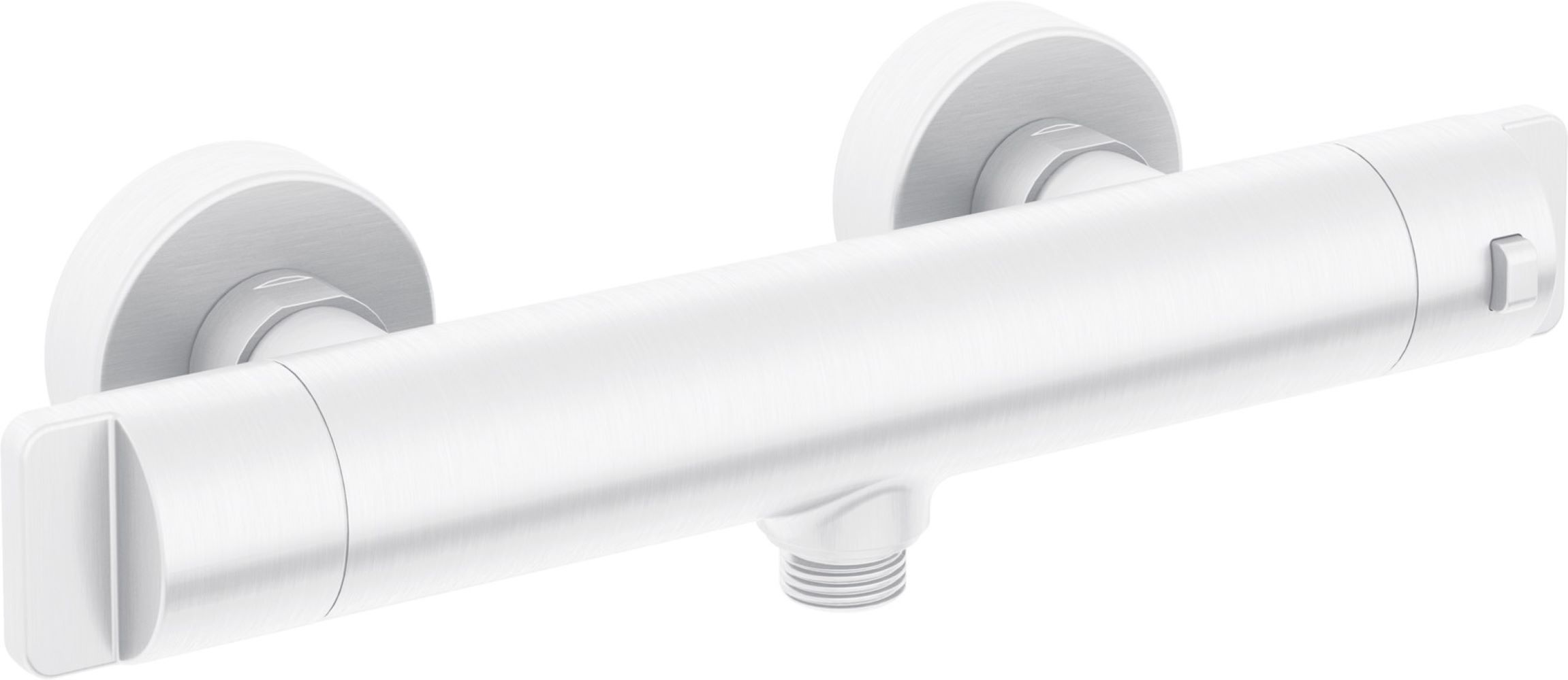 Darmowa Dostawa - Bateria prysznicowa ścienna z termostatem biała Deante Therm BCHA4BT