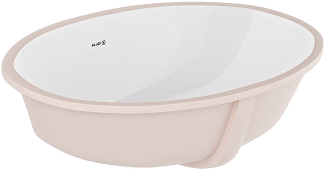 Darmowa Dostawa - Umywalka 44x35 cm owalna podblatowa biała Kludi Resa 59W0243