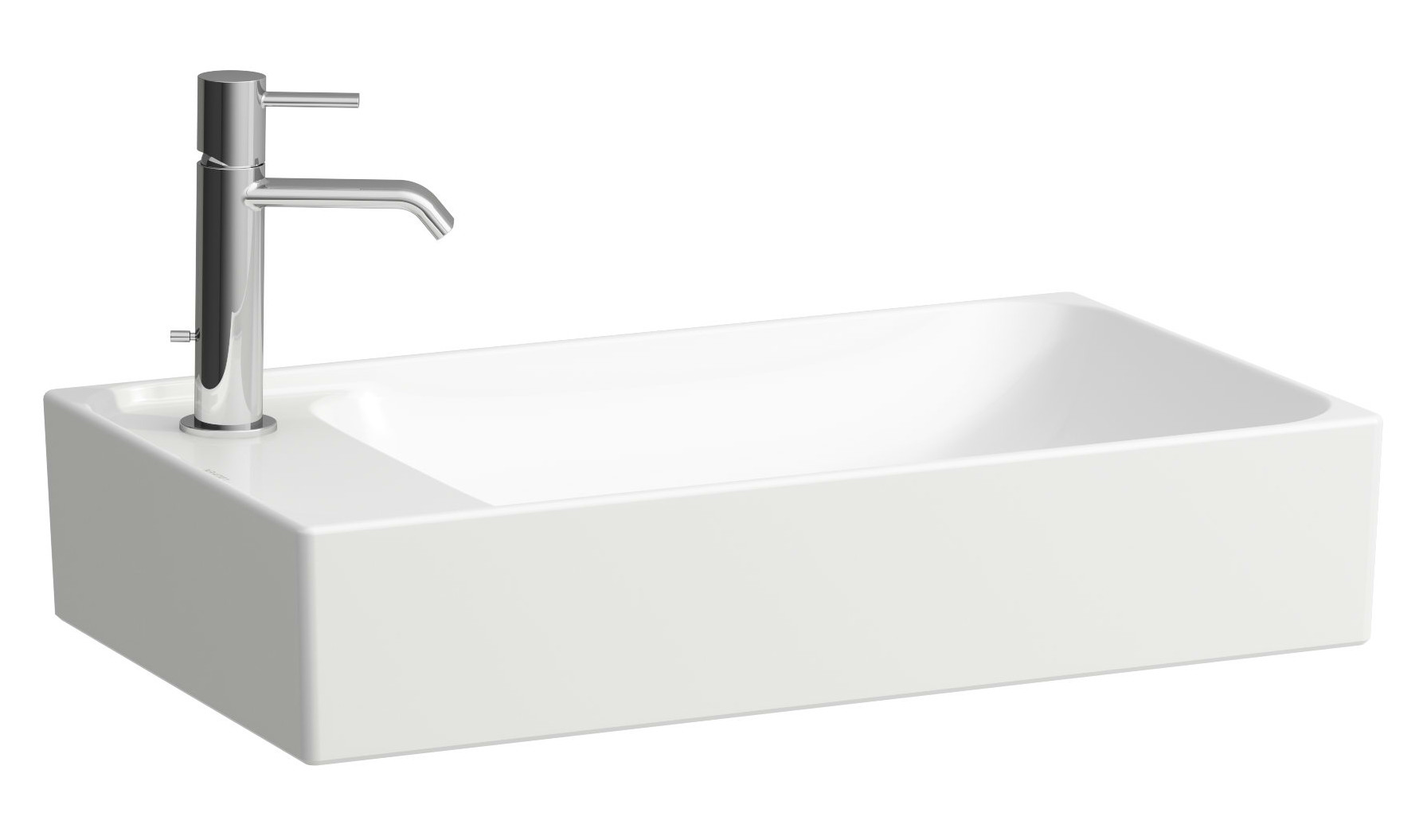 Darmowa Dostawa - Umywalka 60x35 cm prostokątna nablatowa biała Laufen Meda H8121130001131