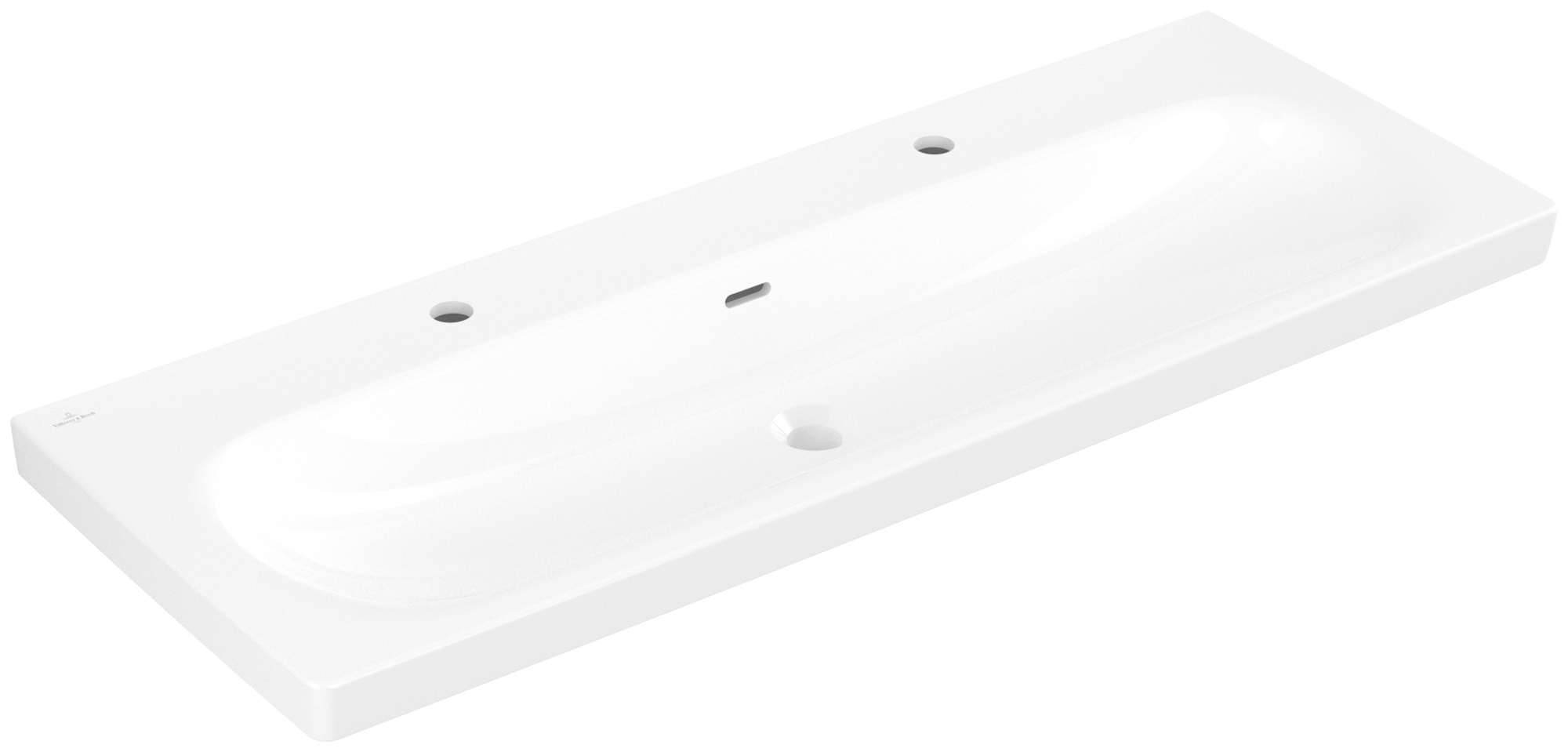 Darmowa Dostawa - Umywalka 120x46 cm prostokątna meblowa biała Villeroy & Boch Skyla 5A51C401