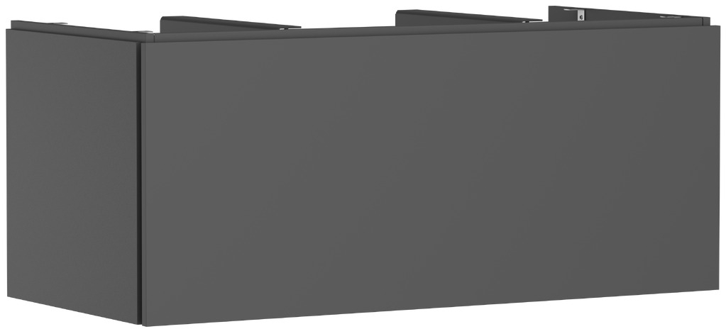 Darmowa Dostawa - Szafka 118x55x50 cm podumywalkowa wisząca szara Hansgrohe Xilesa E 54267760