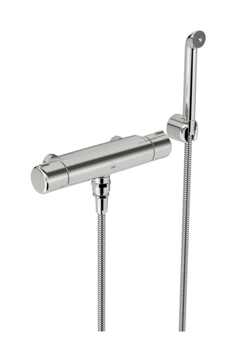 Darmowa Dostawa - Bateria prysznicowa ścienna termostatyczna chrom Oras Nova 7484