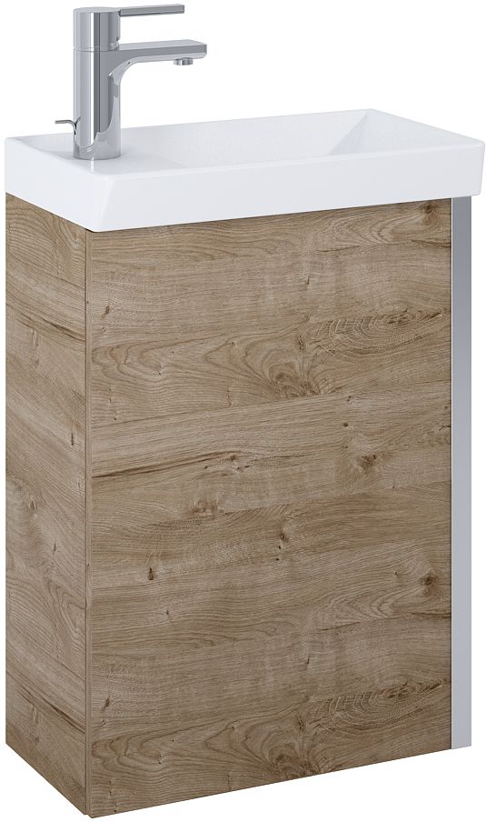 Darmowa Dostawa - Umywalka z szafką 45.5 cm dąb Elita Spring RE020450137050