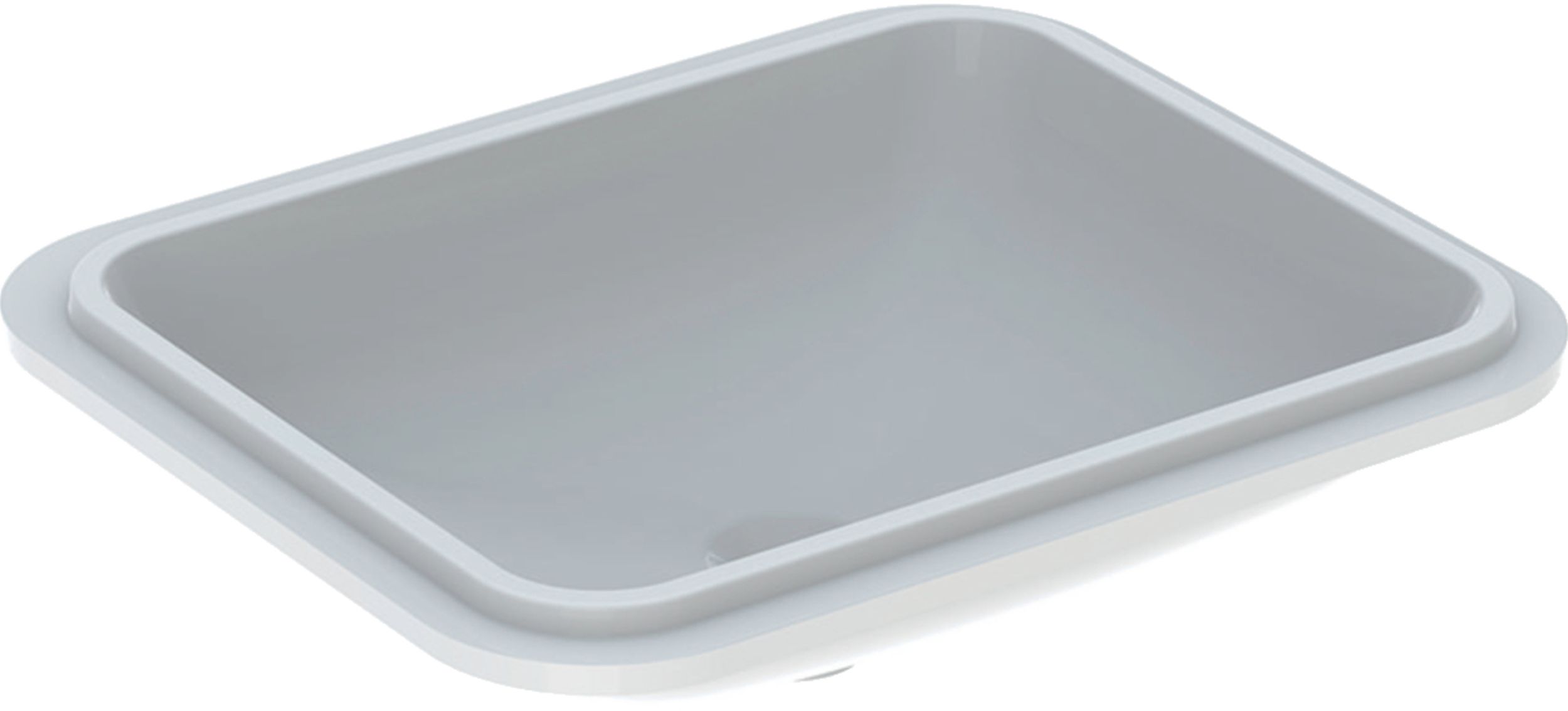 Darmowa Dostawa - Umywalka 50x40 cm prostokątna podblatowa biała Geberit Variform 500766012