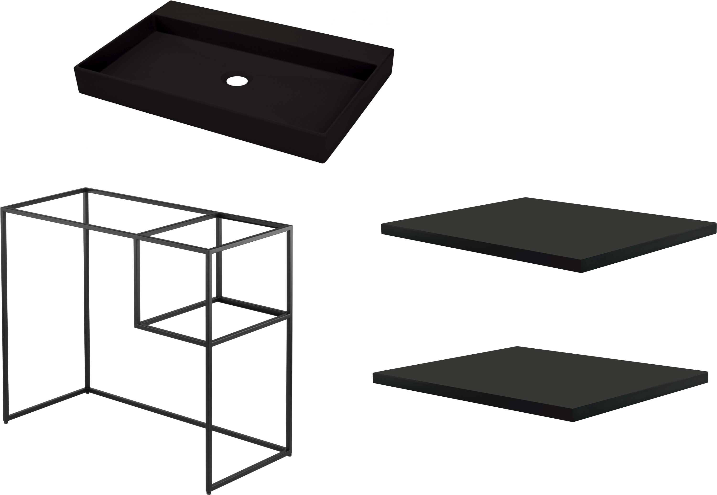 Darmowa Dostawa - Umywalka z konsolą Deante Correo abset1835