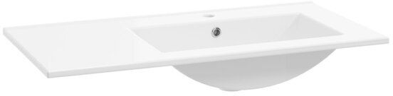 Darmowa Dostawa - Umywalka 91x46 cm prostokątna meblowa biała Defra Plan 1729