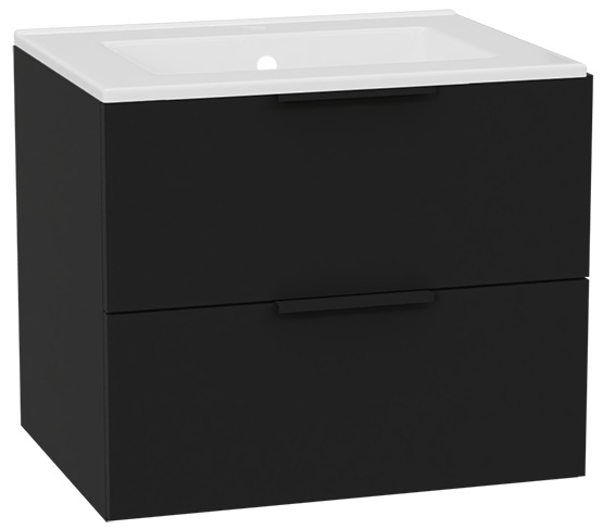 Darmowa Dostawa - Umywalka z szafką 61 cm czarną Excellent Tuto 2.0 MLEX2172K600236BKBK