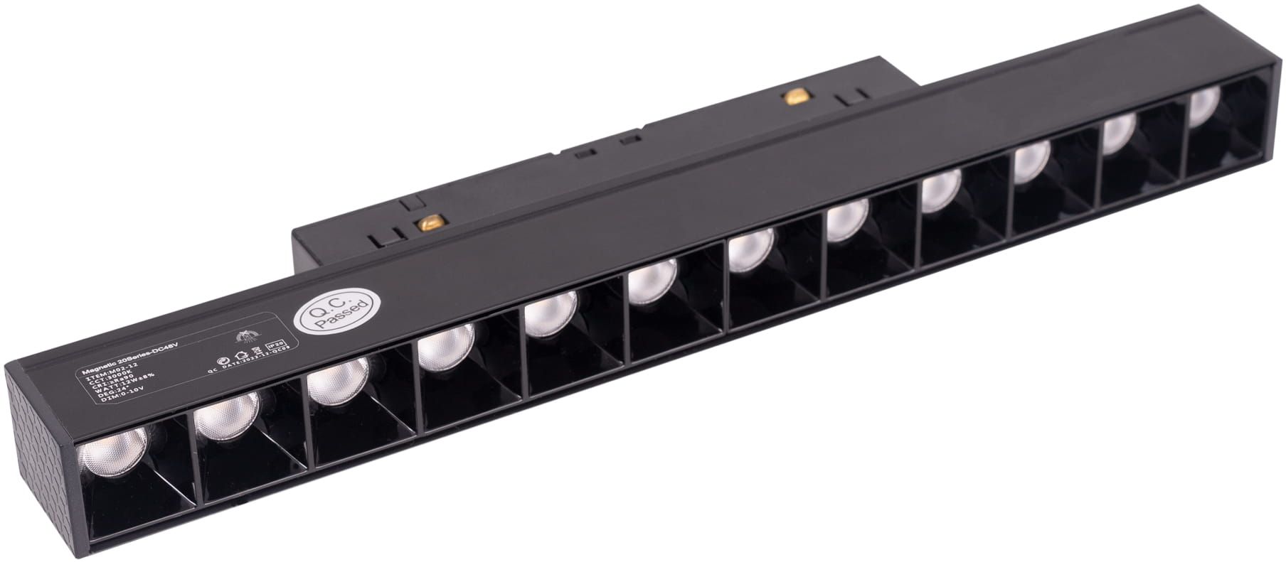 Darmowa Dostawa - Lampa magnetyczna 1x12 W czarny MaxLight Magnetic M0004Z