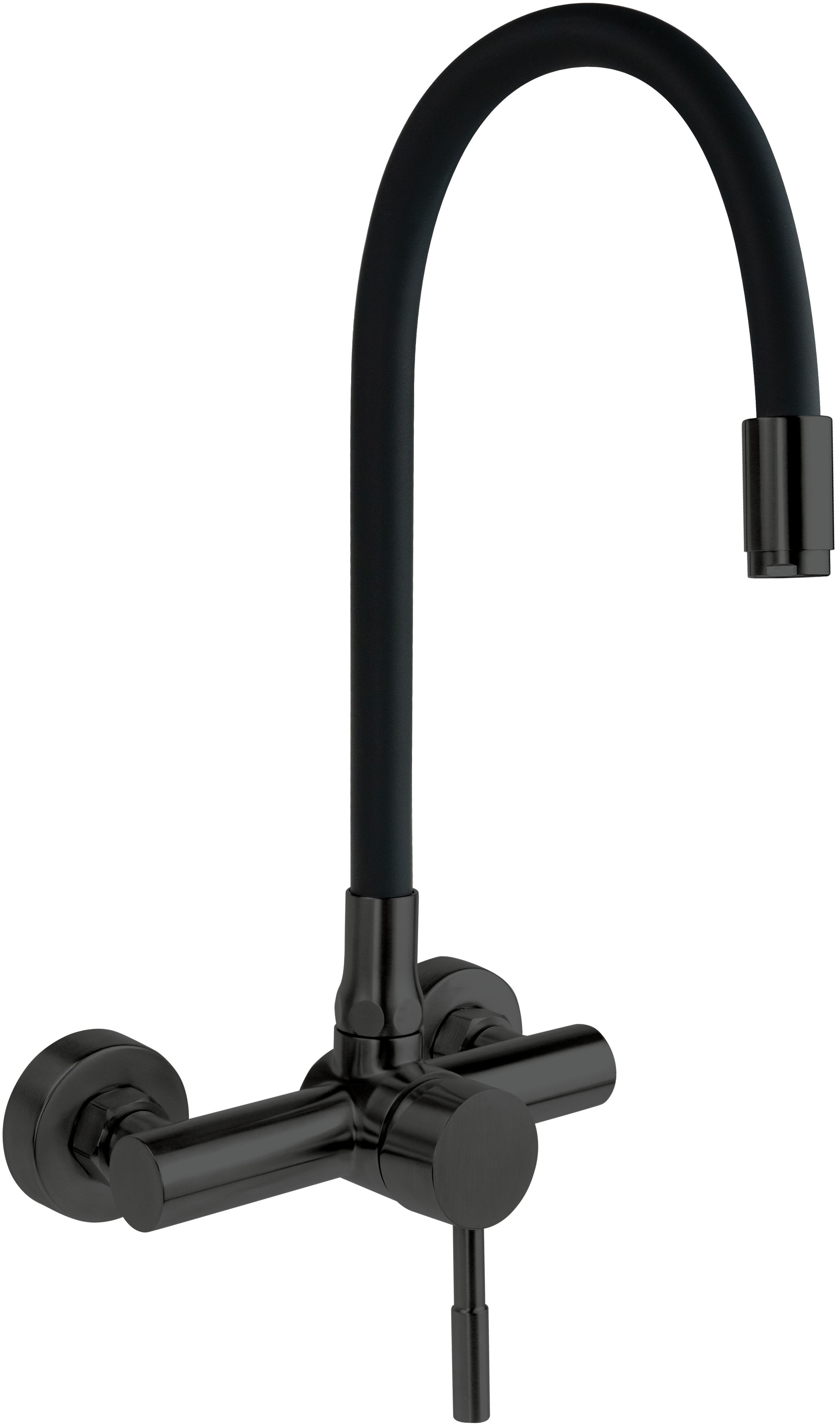 Darmowa Dostawa - Bateria kuchenna ścienna czarna Deante Luno BOCN80M