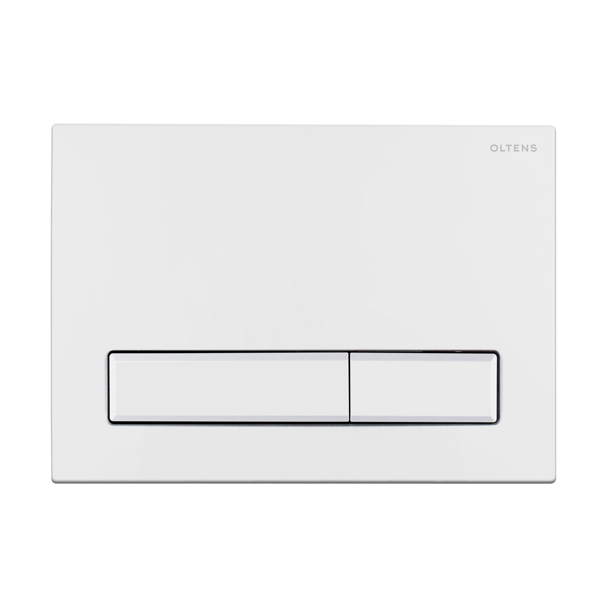 Darmowa Dostawa - Przycisk spłukujący do wc biały mat Oltens Torne 57101900