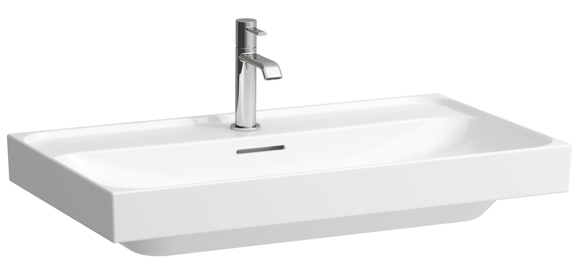 Darmowa Dostawa - Umywalka 80x46 cm prostokątna ścienna-meblowa biała Laufen Meda H8101177571041