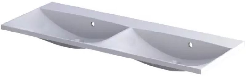 Darmowa Dostawa - Umywalka 120x46.5 cm prostokątna meblowa biała Oristo Uni UMEAM12092DBO