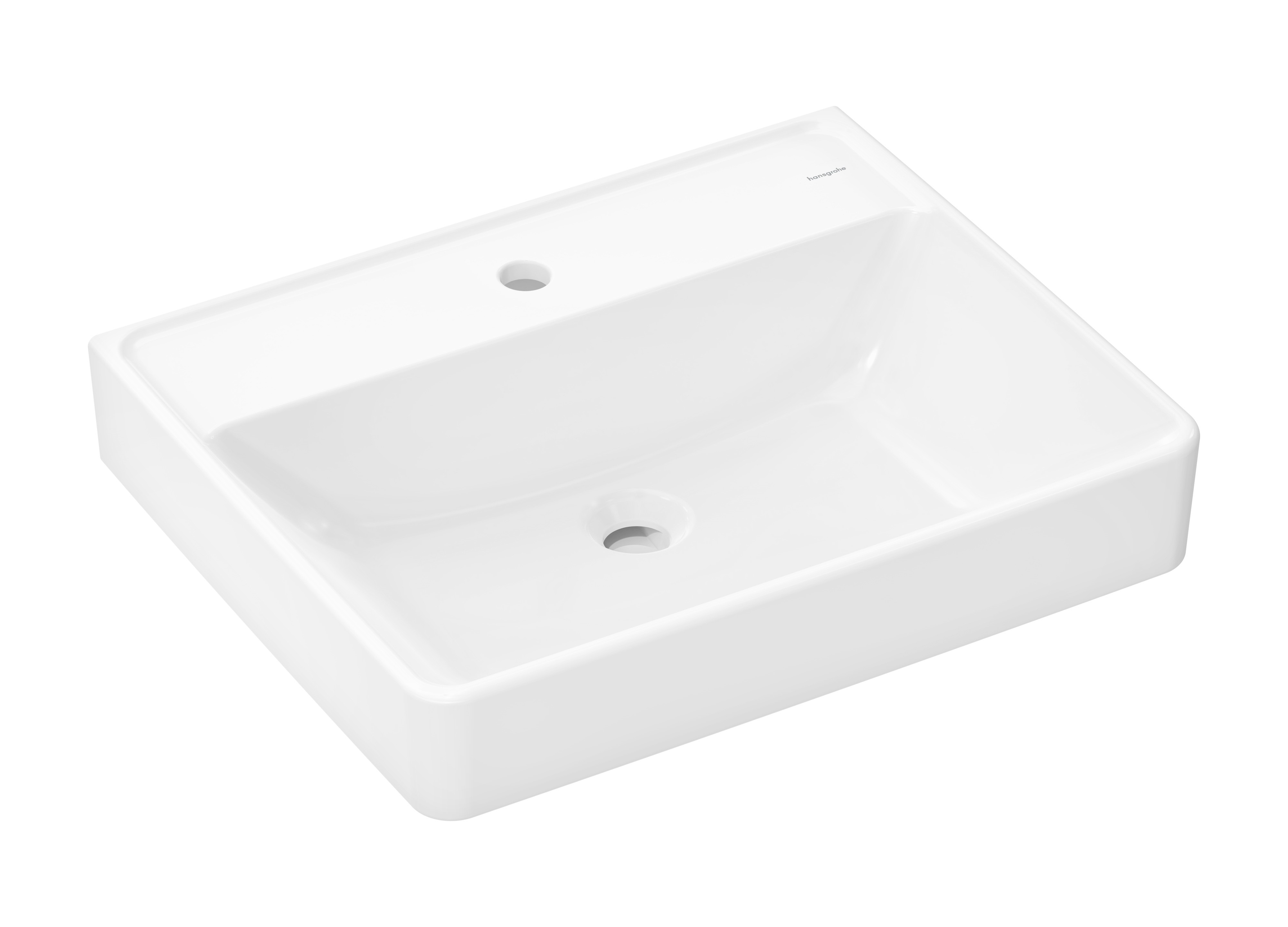 Darmowa Dostawa - Umywalka 60x48 cm prostokątna ścienna biała Hansgrohe Xanuia Q 61150450