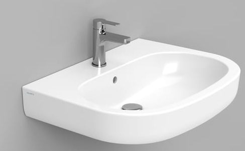 Darmowa Dostawa - Umywalka 68x51 cm owalna ścienna biała Ceramica Dolomite Mirto D461001