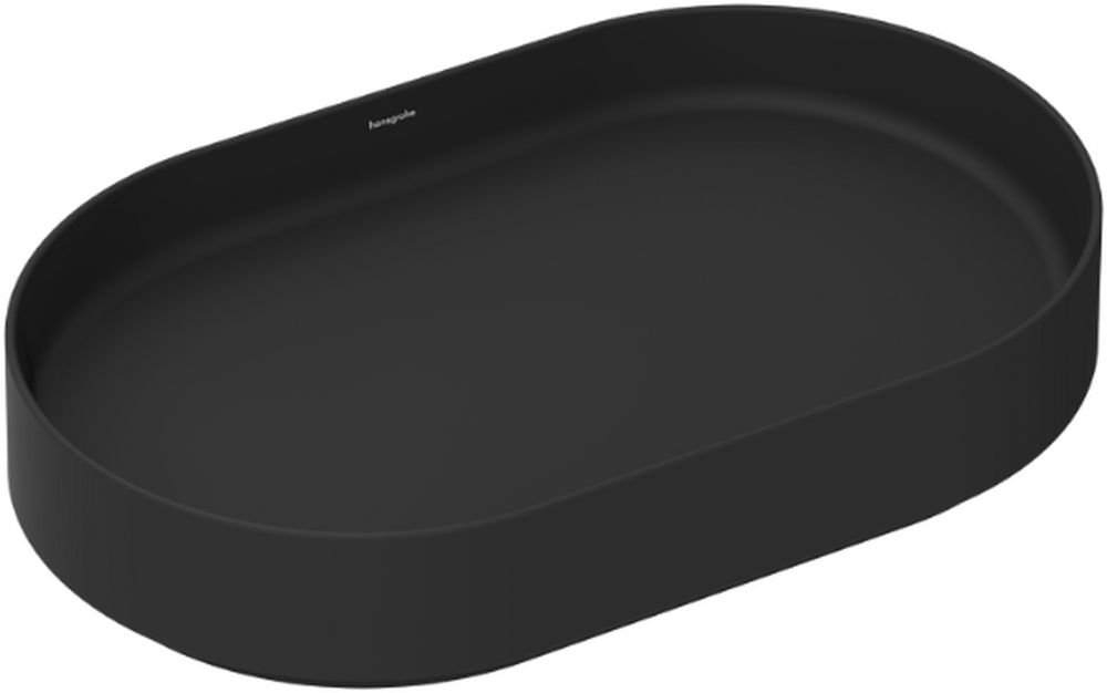 Darmowa Dostawa - Umywalka 65x40 cm owalna nablatowa czarna Hansgrohe Xuniva Evo U 60325670