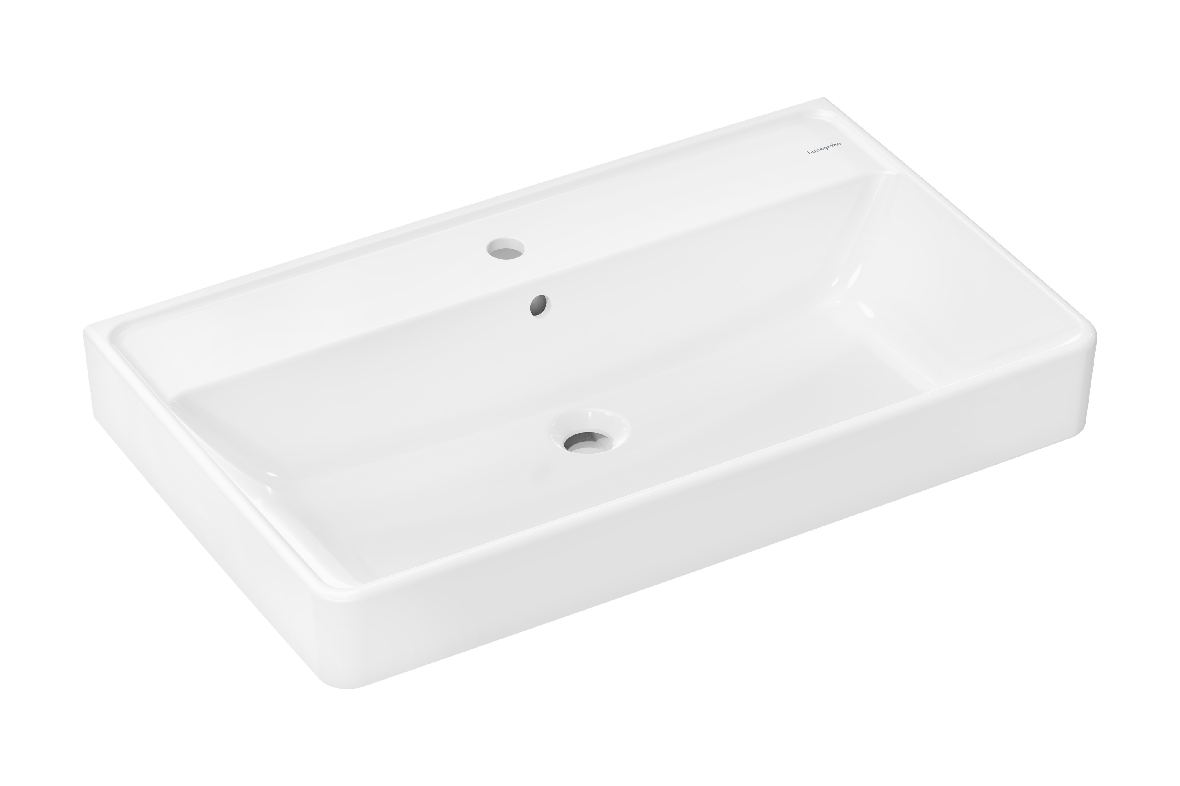 Darmowa Dostawa - Umywalka 80x48 cm prostokątna ścienna biała Hansgrohe Xanuia Q 61136450