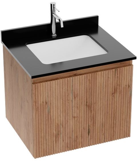 Darmowa Dostawa - Umywalka z szafką i blatem 60 cm LaVita Irvine 5900378346616