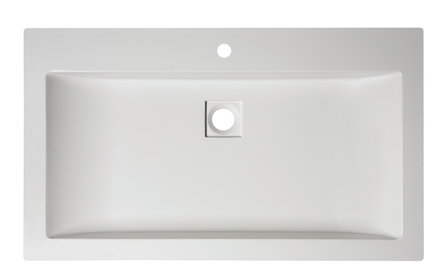 Darmowa Dostawa - Umywalka 80x47 cm prostokątna nablatowa biała Sanplast Space Mineral 640290140001000