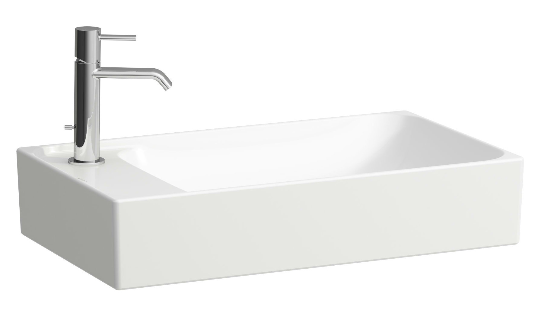 Darmowa Dostawa - Umywalka 60x35 cm prostokątna nablatowa biała Laufen Meda H8121134001131