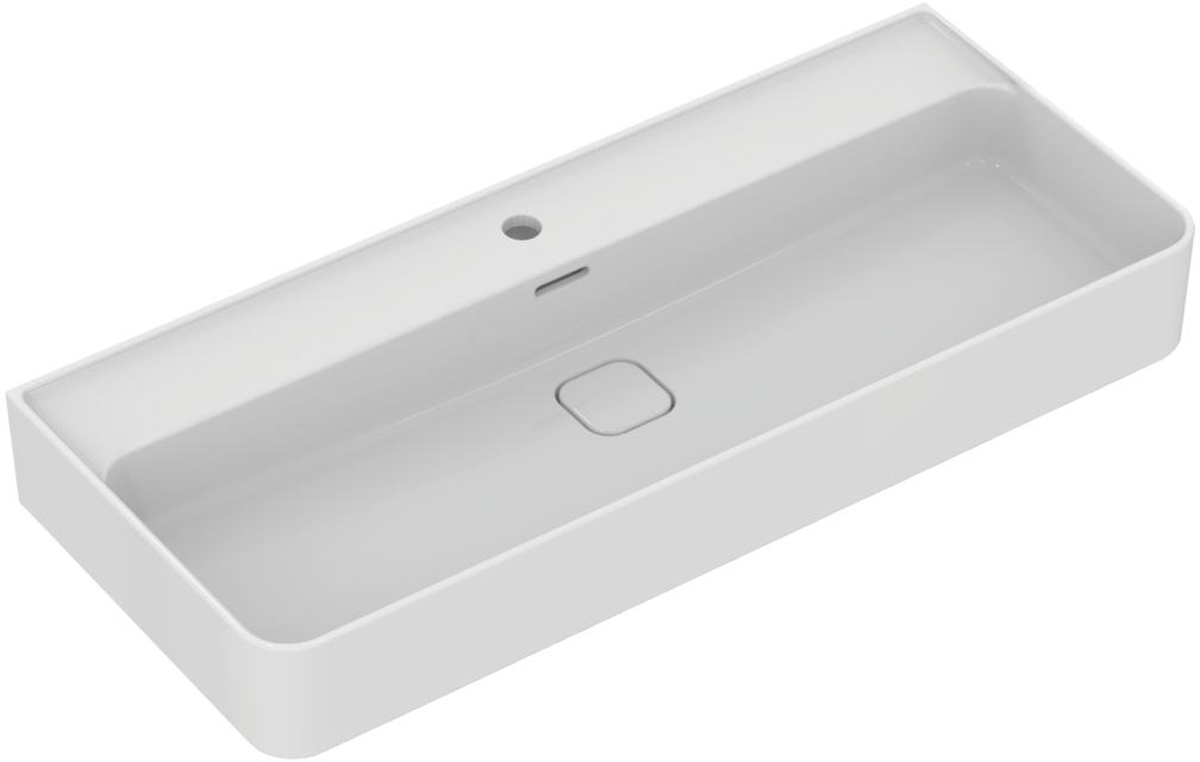 Darmowa Dostawa - Umywalka 100x43 cm prostokątna ścienna-nablatowa biała Ideal Standard Strada II T364601