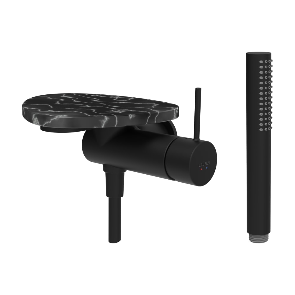 Darmowa Dostawa - Bateria prysznicowa podtynkowa czarna Laufen Ada HF506755516060