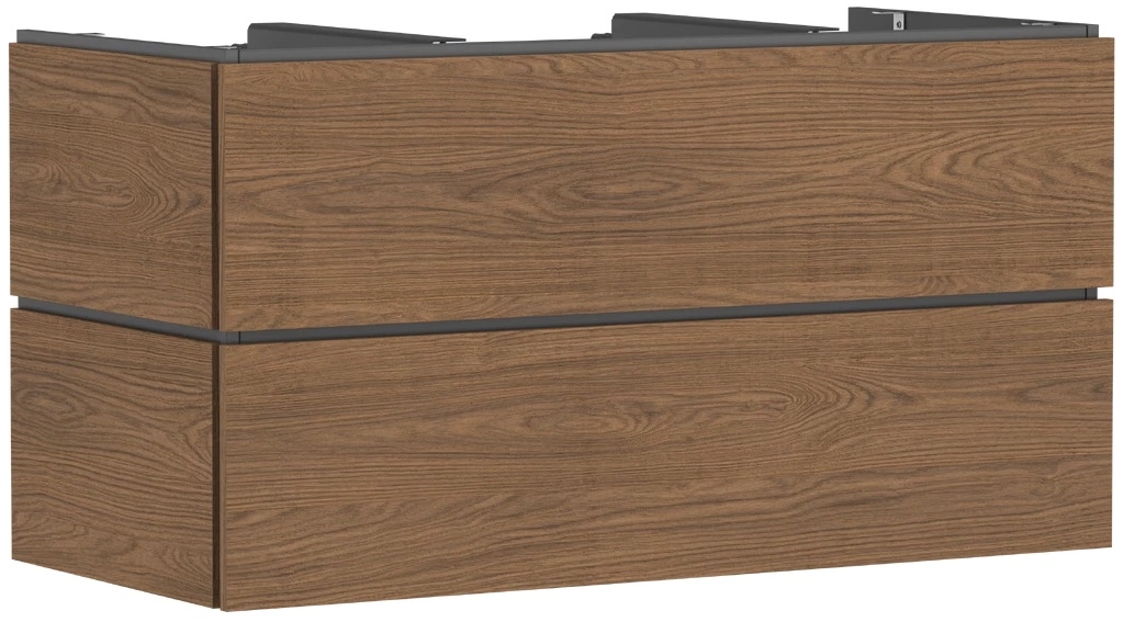 Darmowa Dostawa - Szafka 118x55x62 cm podumywalkowa wisząca dąb Hansgrohe Xilesa E 54304550