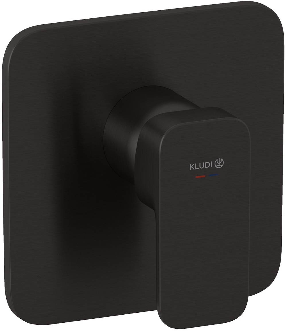 Darmowa Dostawa - Bateria prysznicowa podtynkowa czarna Kludi Renon 42755N275