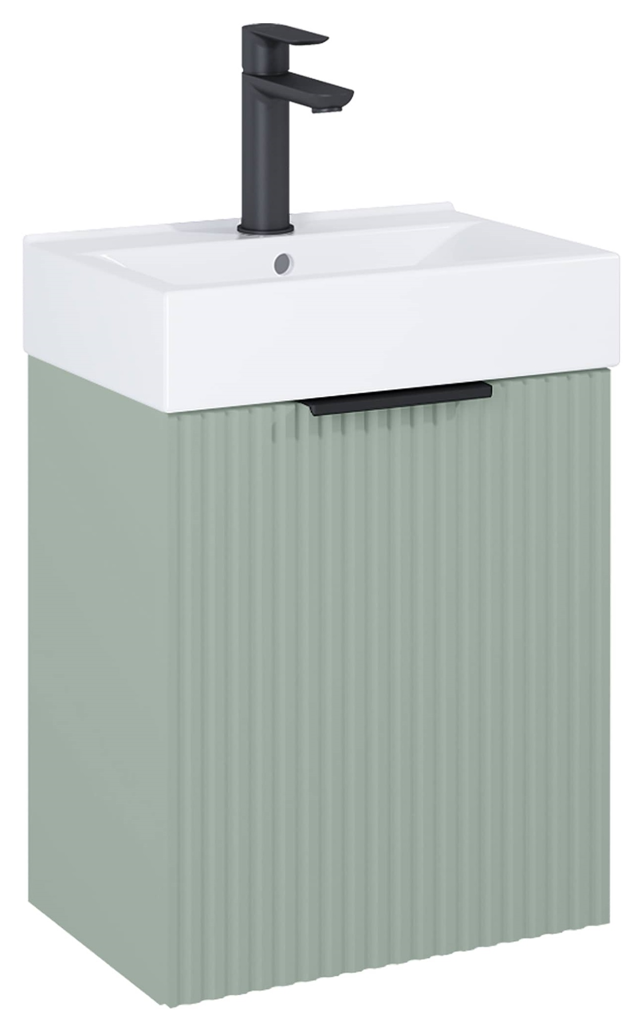 Darmowa Dostawa - Umywalka z szafką 44.6 cm zieloną Roca Reef A852446147